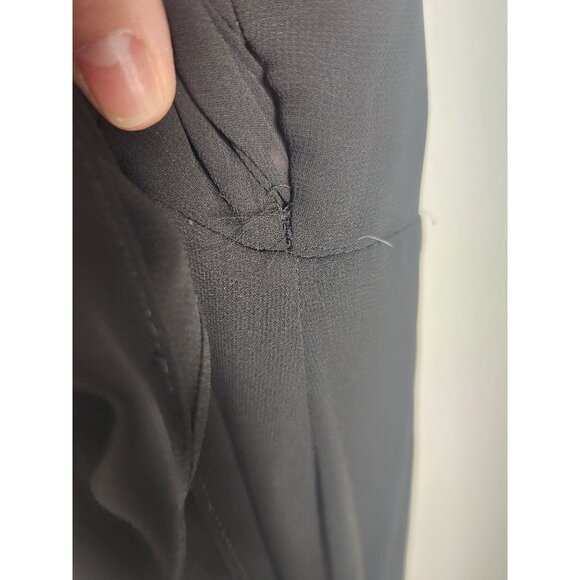 Mori Lee Madeline Gardner Women's Sz. 6 Black Bridesmaid Dress 21681 - Picture 12 of 12